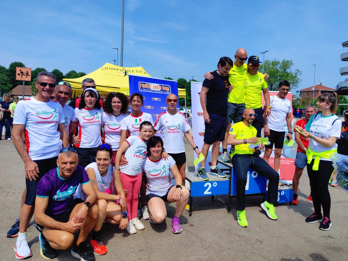 Corri San Mauro podio